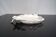 Large Tommaso Barbi White Ceramic Centerpiece, Italy, 1970s
