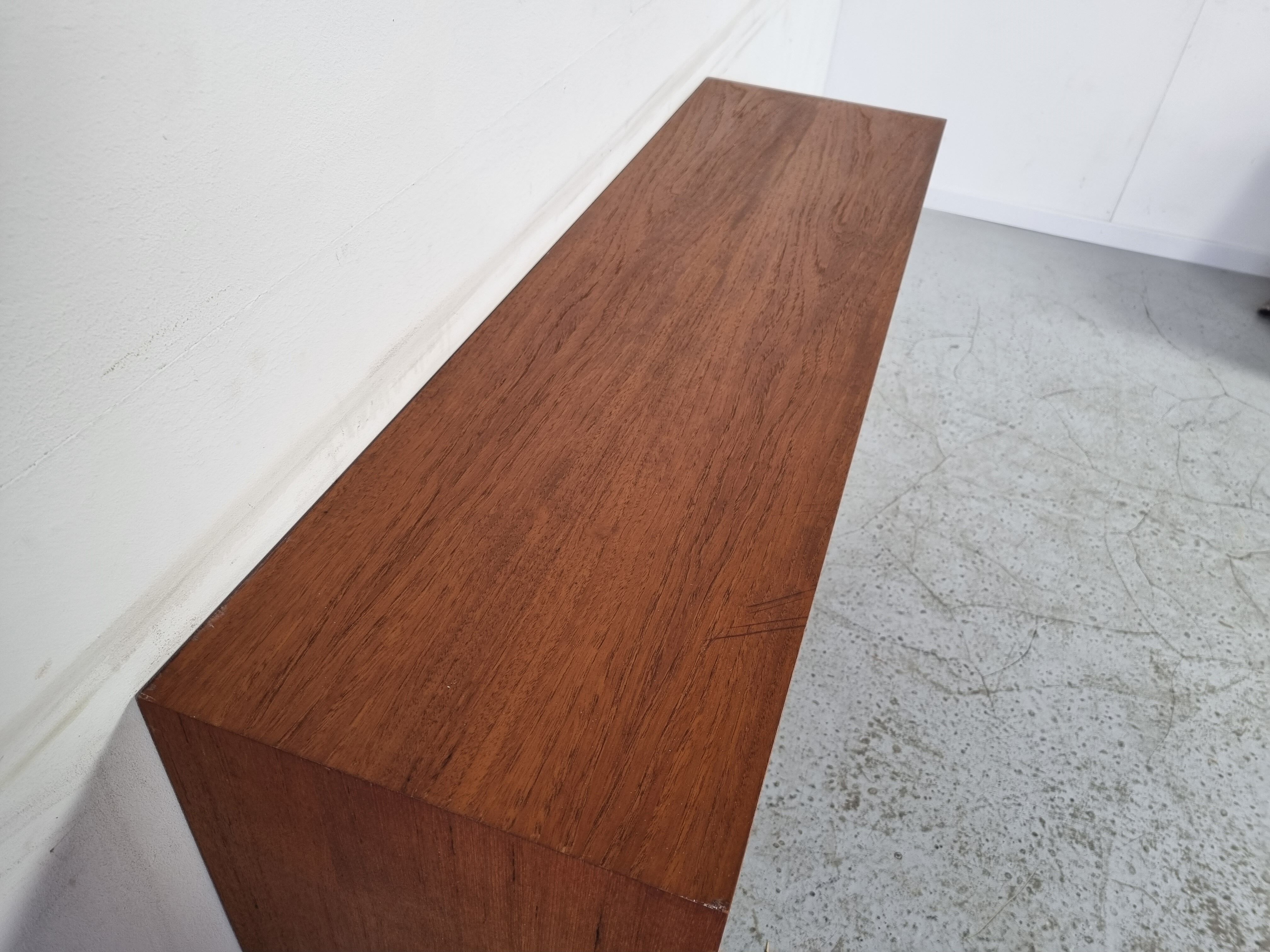 Scandinavian teak row WK, 60s