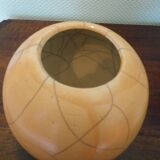 Poterie artisanale, vase raku