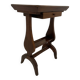 Mahogany gueridon from the 19th century - one drawer