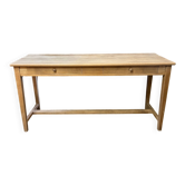 Draper's console table in raw oak