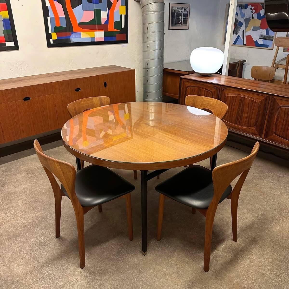 Dining table by Paul Geoffroy, 1960