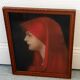 Pastel portrait de femme