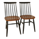 4 fanette chairs by ilmari tapiovaara