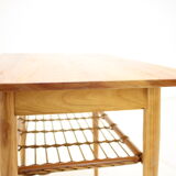 Mid-century solid wood table/ uluv, 1960's