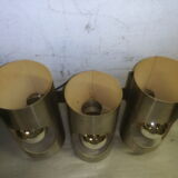 Triple wall lights Editions Pierre Disderot typical 70s