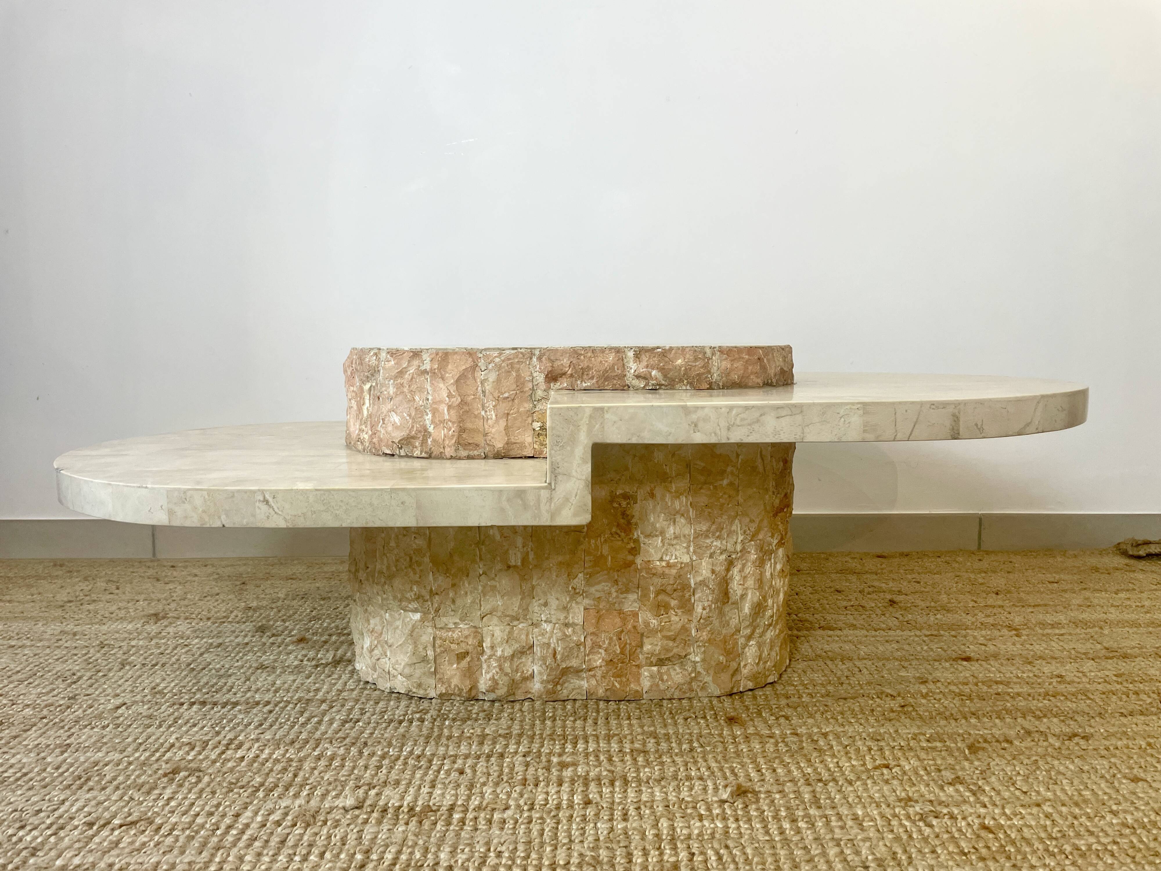 Magnussen Ponte Travertine Coffee Table