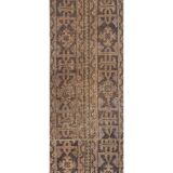 Vintage Turkish Oushak Rug Handwoven 53x560 cm