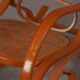 Vintage bentwood rocking chair by Luigi Crassevig, Italy 1970s