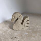Travertine Swan