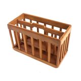 Wooden magazine holder - vintage