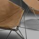 Anciens fauteuils Penta en toile ocre par Jean-Paul Barray et Kim Moltzer pour Bofinger