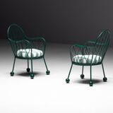 Sculptural Garden Armchairs, France, 1950s