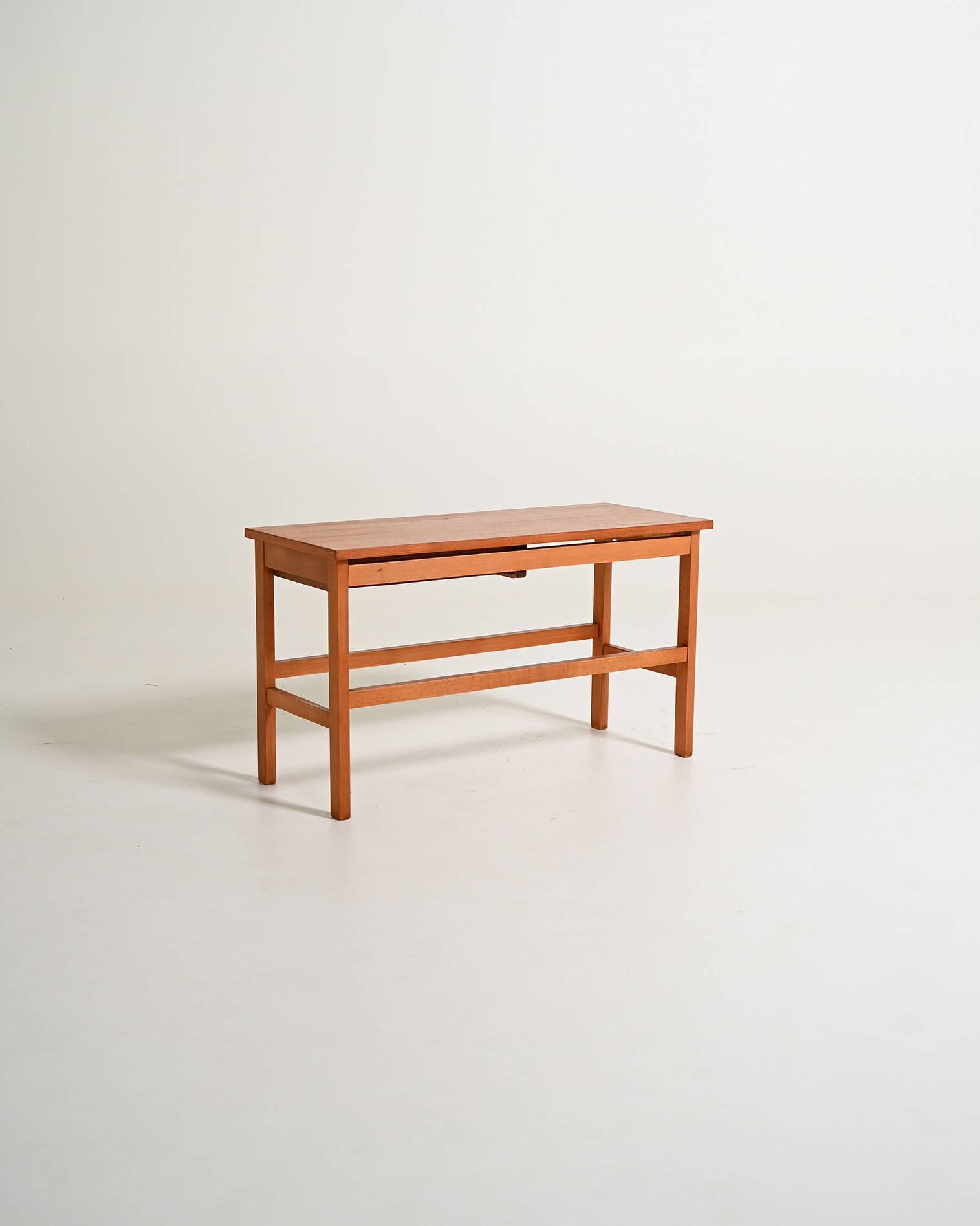 Scandinavian coffee table with drawer, 1960s