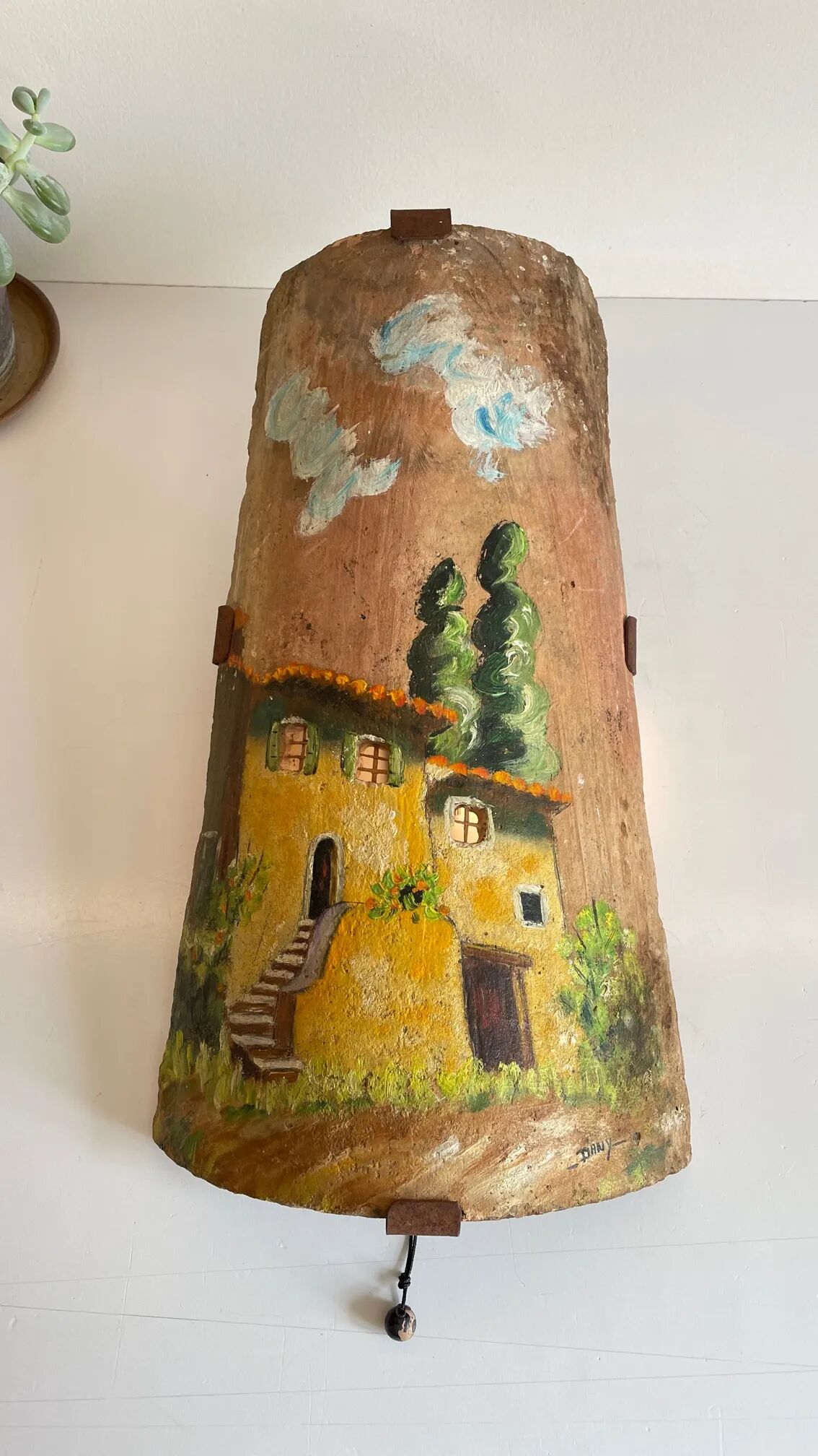 Vintage Provence-style wall light