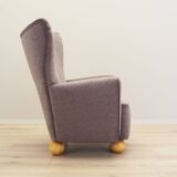 Grey armchair, Scandinavian design, production: Denmark