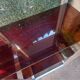 vintage 1980 aluminum shelf