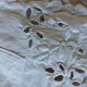 Antique flat sheet and 2 pillowcases set