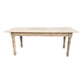 Raw wooden table