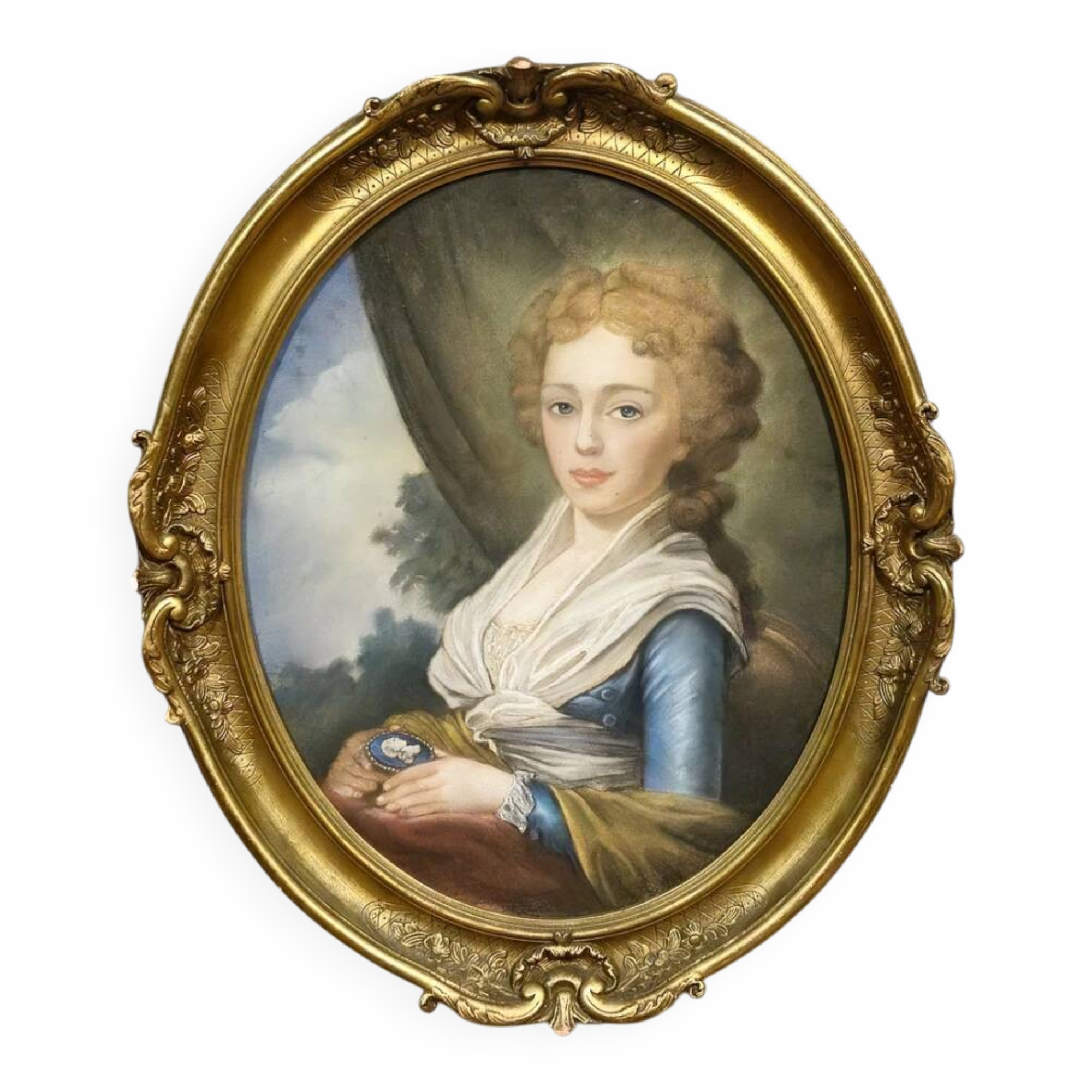 After Vladimir Lukich Borovikovsky: painting Grand Duchess Elizabeth