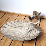 Candlestick shell in wall lamp 1950