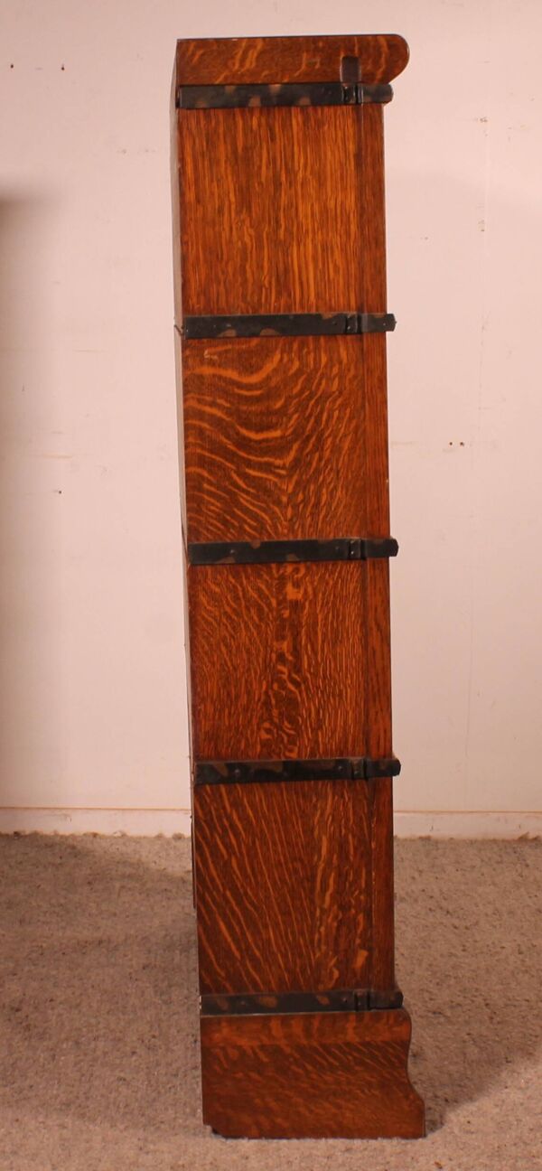 Bibliothèque Globe Wernicke En chêne De 4 éléments