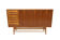 Scandinavian walnut sideboard, Möbelfabrik Linen, Horda, Sweden, 1960