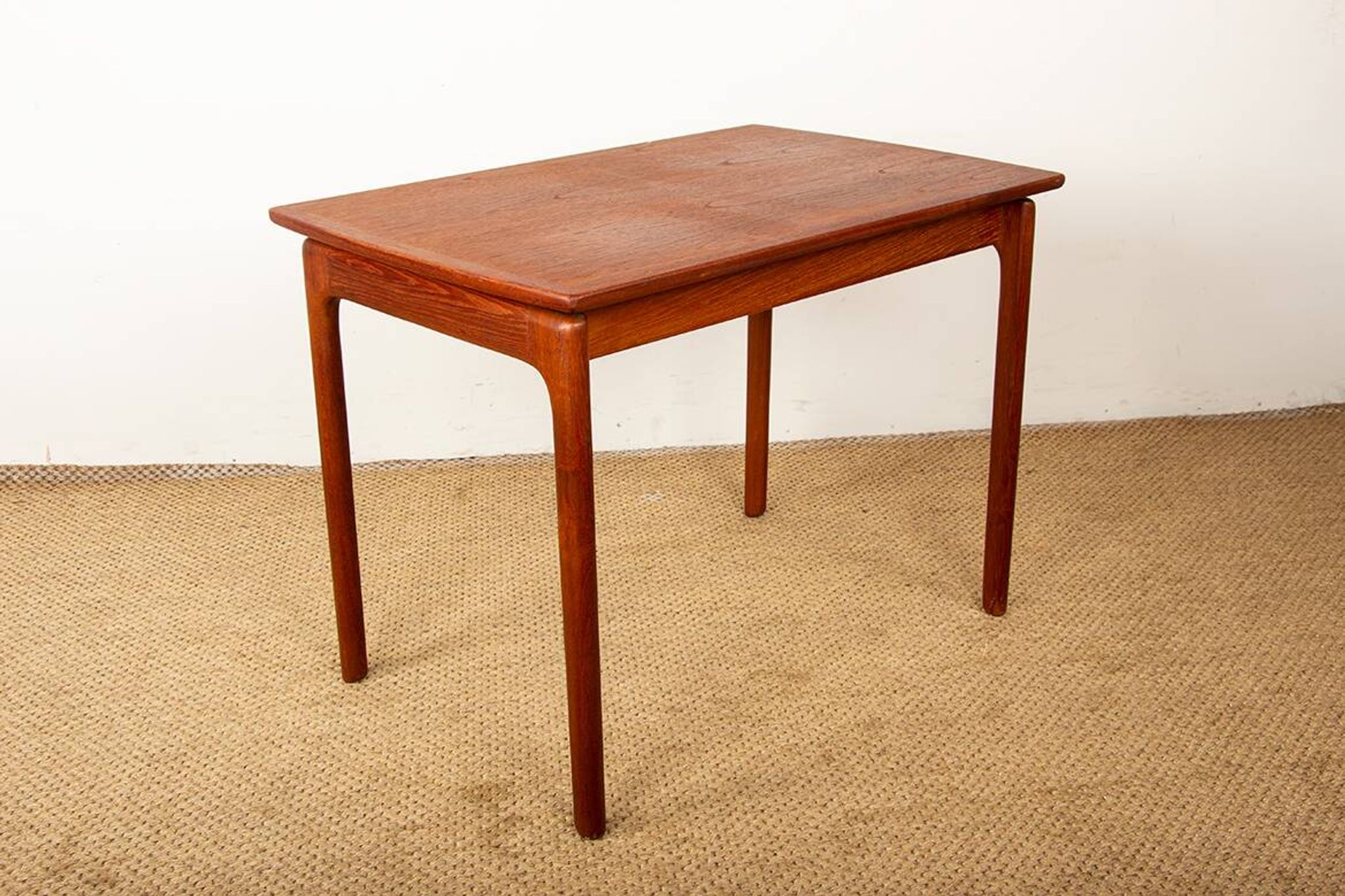 Danish coffee table in teak model 019 by Ole Wansher for Poul Jeppesen.