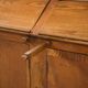 Grocer's counter / workshop furniture in solid oak from the 1920s
