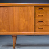 Mid-Century Danish Teak Sideboard from HP Hansen, 1950s