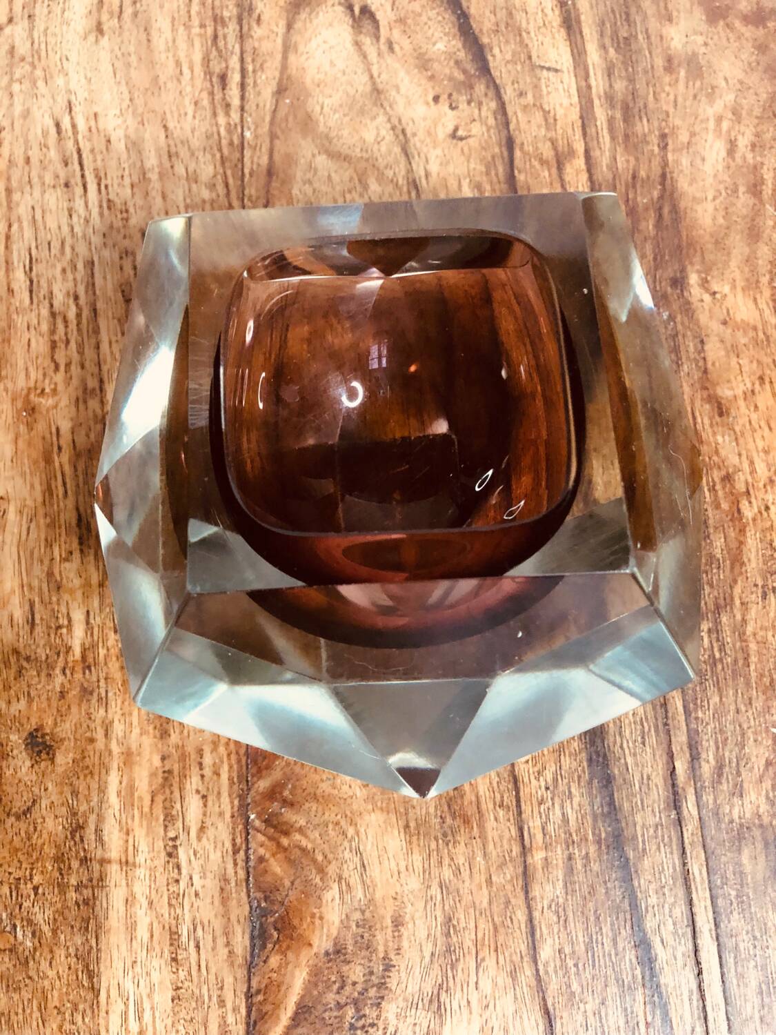 Murano glass ashtray