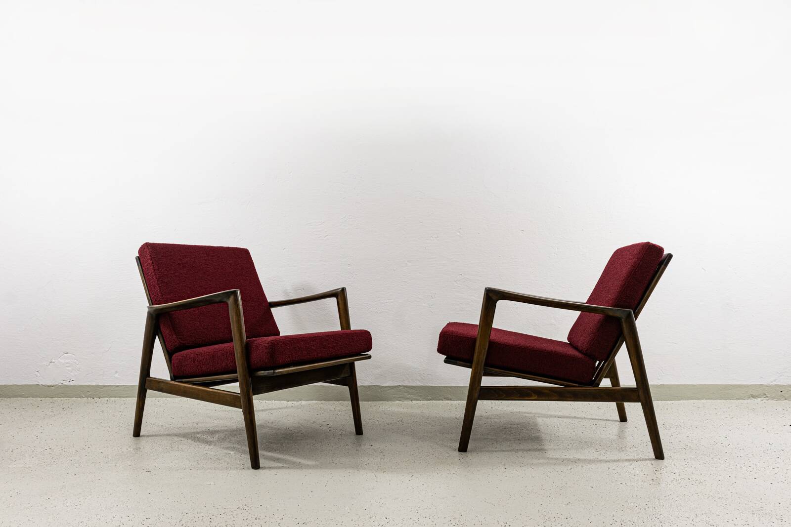 Chaises vintage, Type 300-139, SFM, Pologne, années 1960, ensemble de 2