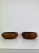 Pair of Scandinavian teak pocket trays, 1960s