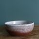 Empty pocket bowl signed Claire Célia Lambert in Dour