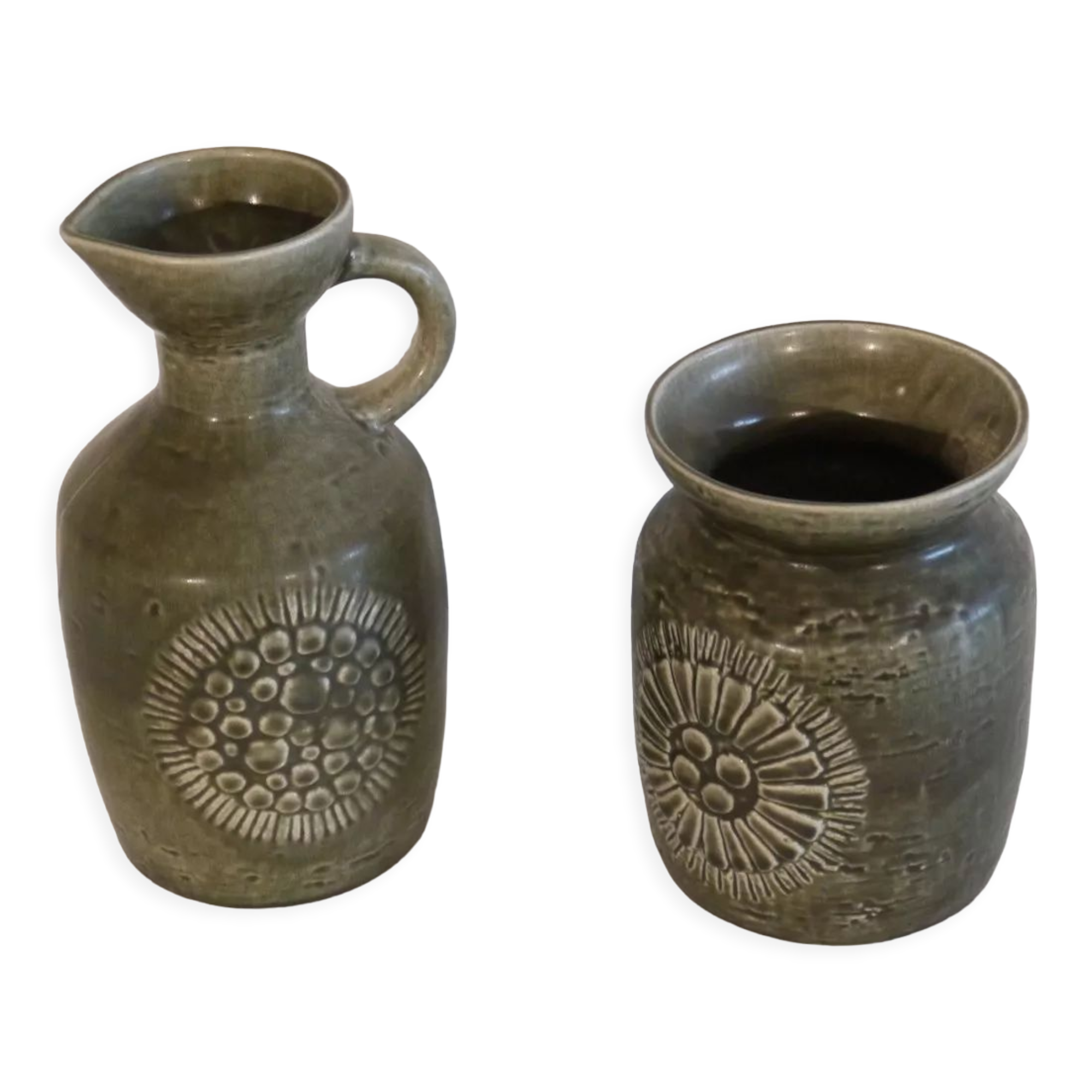 Set of ceramic vases by Gunnar Nylund for Rorstrand 1960