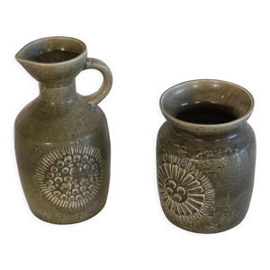 Set de vases en céramique de Gunnar