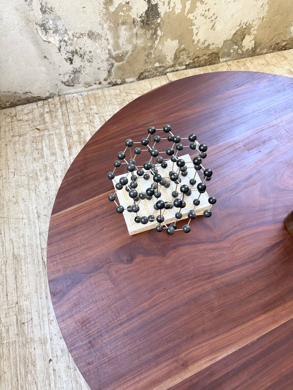 50s round tripod coffee table