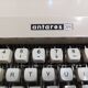 Antares Capri model typewriter from the 1960s (RARE)