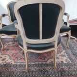 Louis XV style bergere armchair