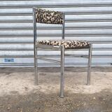 Chromed metal chair 1970