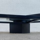 Coffee table swivel top