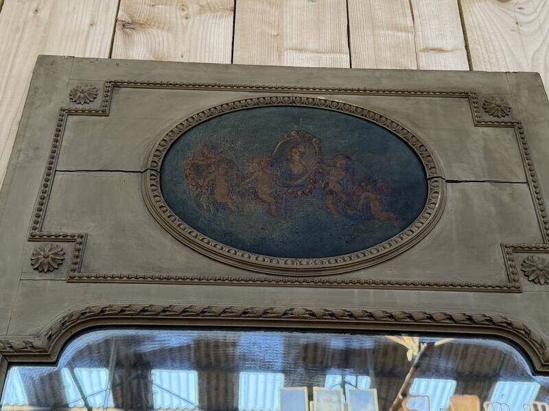 Miroir - Grand trumeau de style Louis XVI 260 cm