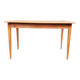 Rustic pine table / desk / spindle legs