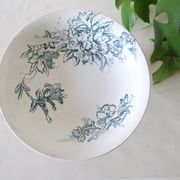 Floreal fruit bowl, from the Faïencerie Nouvelle de Givors, iron earth