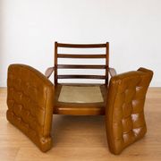 Fauteuil Arne Norell modèle “Löven”, années 1960.