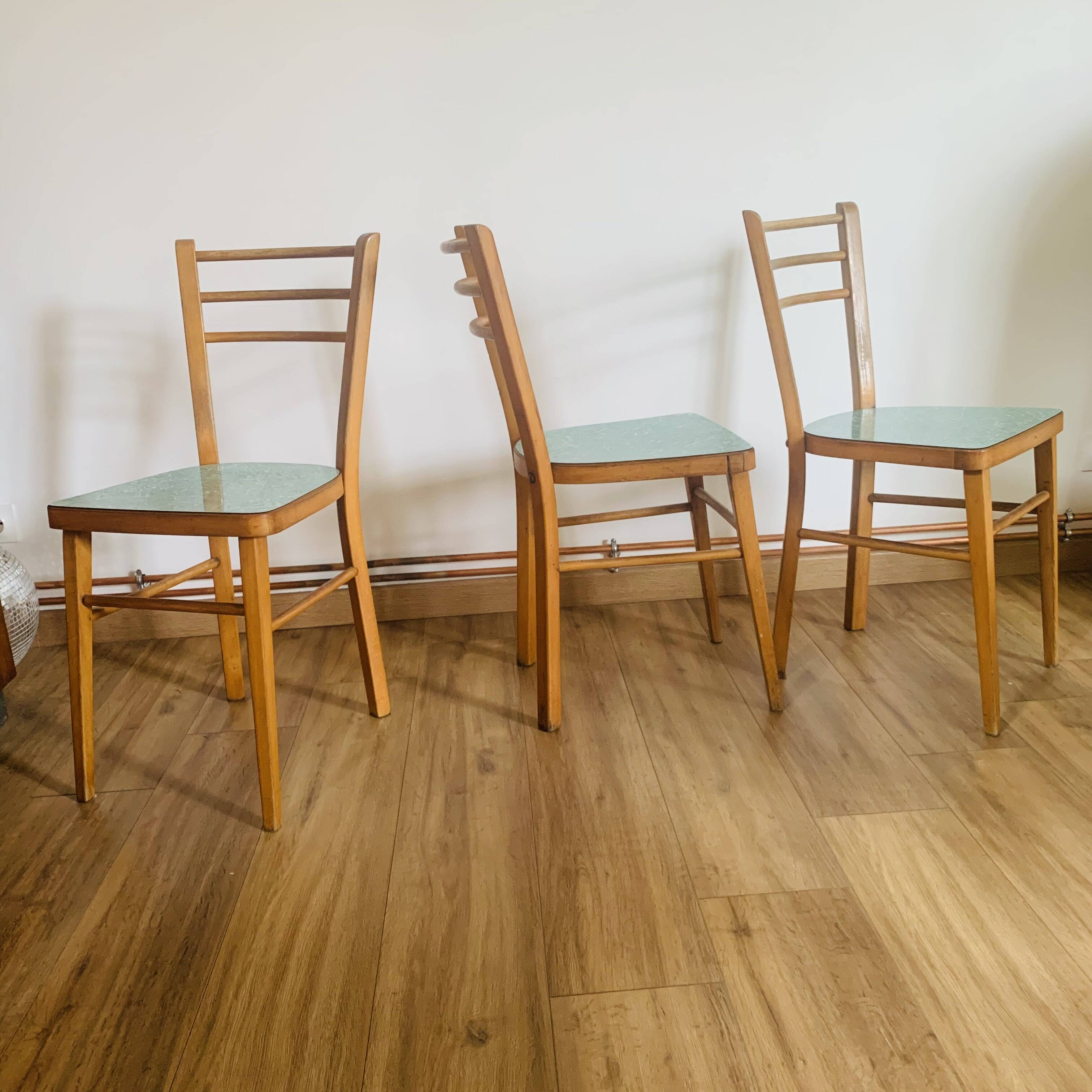Set of 5 Baumann chairs