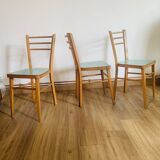 Set of 5 Baumann chairs