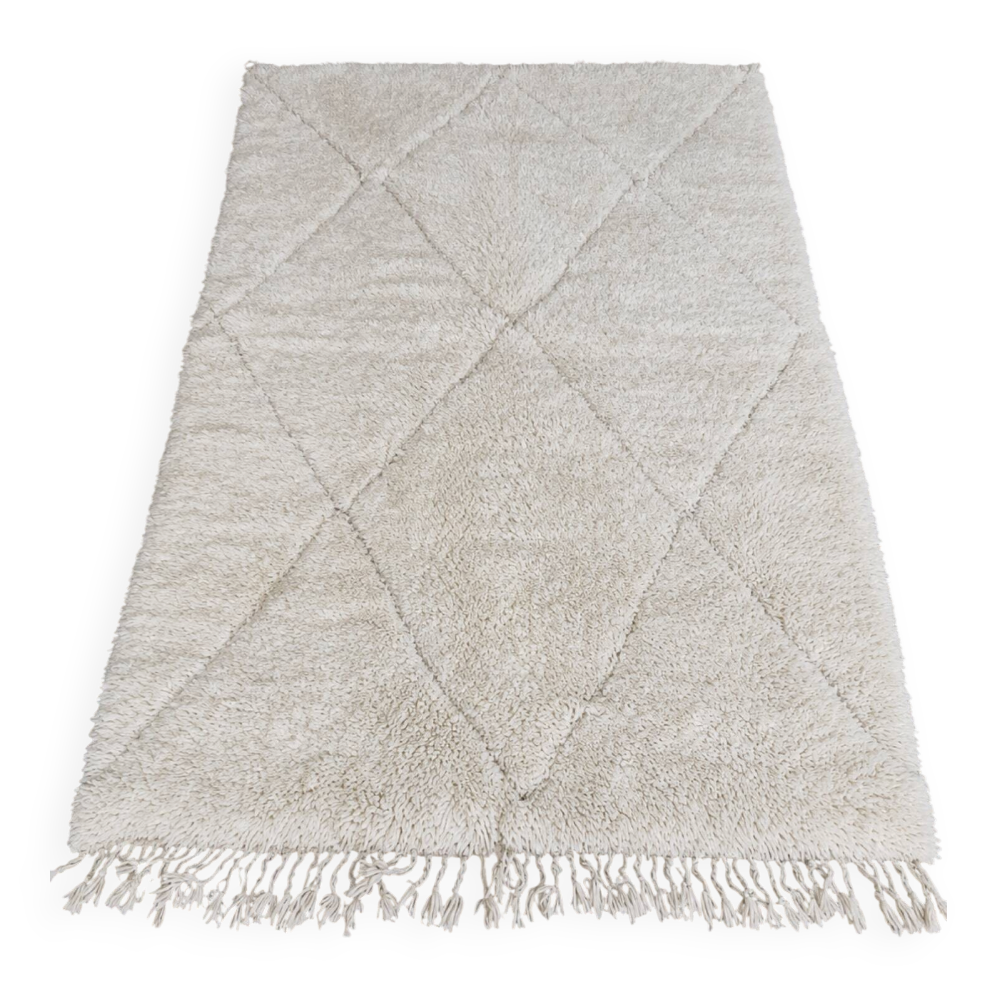 Ecru Berber rug