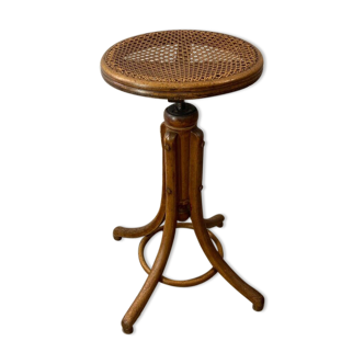 Tabouret Fischel a vis vintage 1910