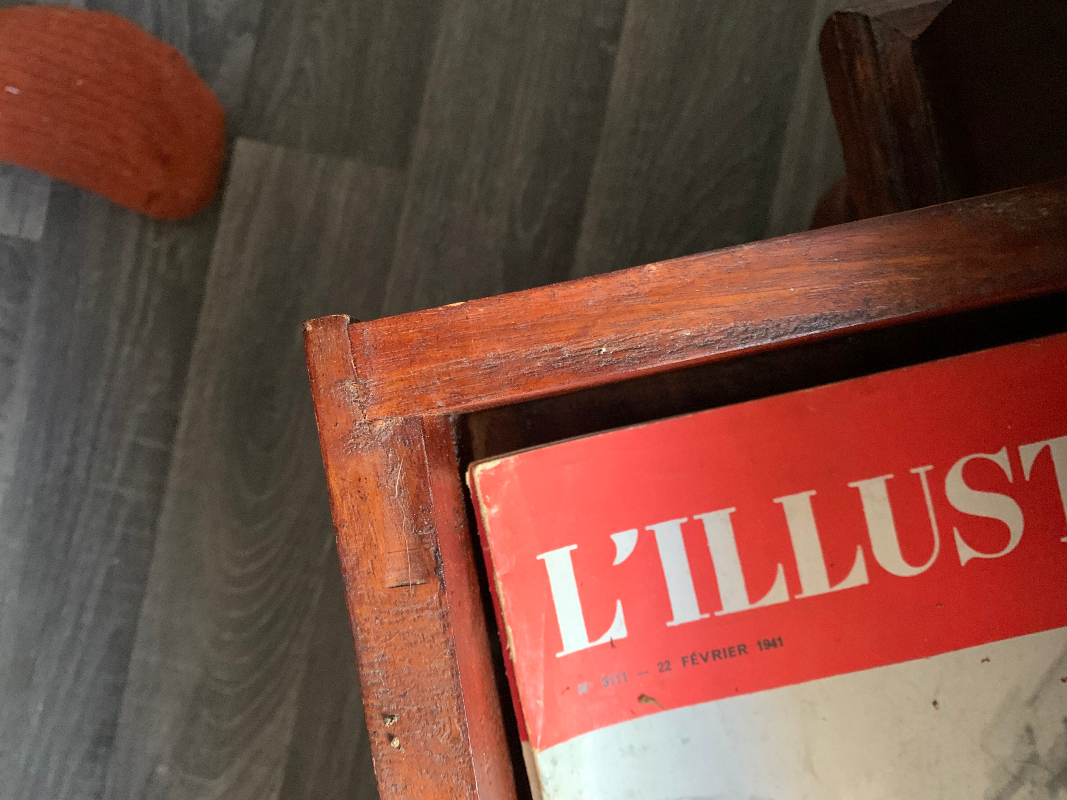 Solid wood coffee table